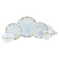 Kombiservice Happy Birthday Multicolor - Multicolor, Basics, Keramik - Creatable
