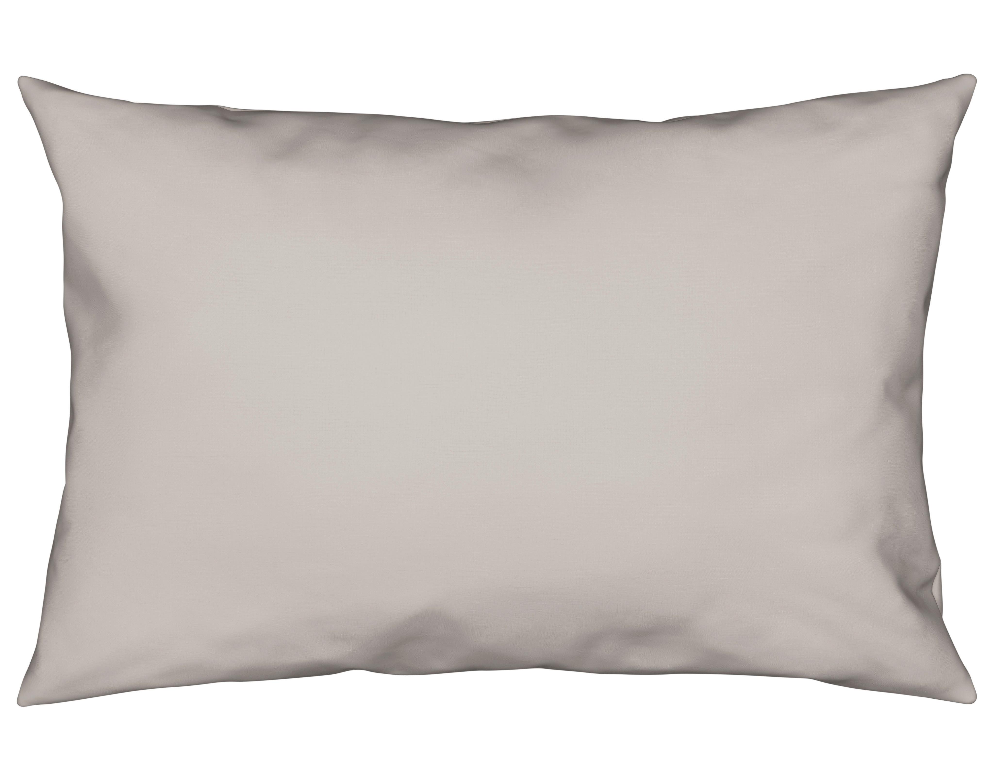 Kissenhülle Vicky 40x60 cm Jersey Taupe + Reißverschluss