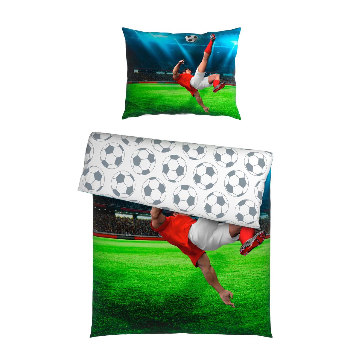 Bettwäsche Kicker - Multicolor, KONVENTIONELL, Textil - BUNINO