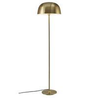 Stehleuchte Japandi Messingfarben D: 36 cm - Messingfarben, Design, Metall (36/140cm) - Nordlux