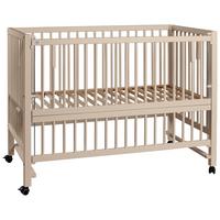 Beistellbett Tissi® Hajo - Kaschmir, Basics, Holz (124/95/64cm) - tiSsi