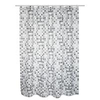 Duschvorhang in Weiß Textil/Mischgewebe - Weiß, Basics, Textil (180/200cm) - MSV