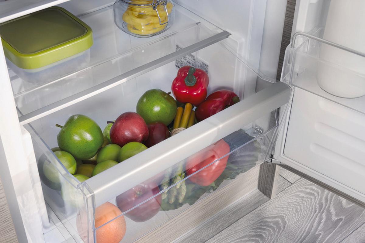 Einbau-Kühl-Gefrierkombination Ksi 12gf2 H: 122 cm 171+18 L - Weiß, Basics (55,7/122/54,5cm) - Bauknecht