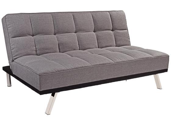 Schlafsofa Roma B: 179cm - Edelstahlfarben/Grau, Basics, Textil/Metall (179/84/96cm) - Ombra Schlafsofa Roma B: 179cm - Edelstahlfarben/Grau, Basics, Textil/Metall (179/84/96cm) - Ombra