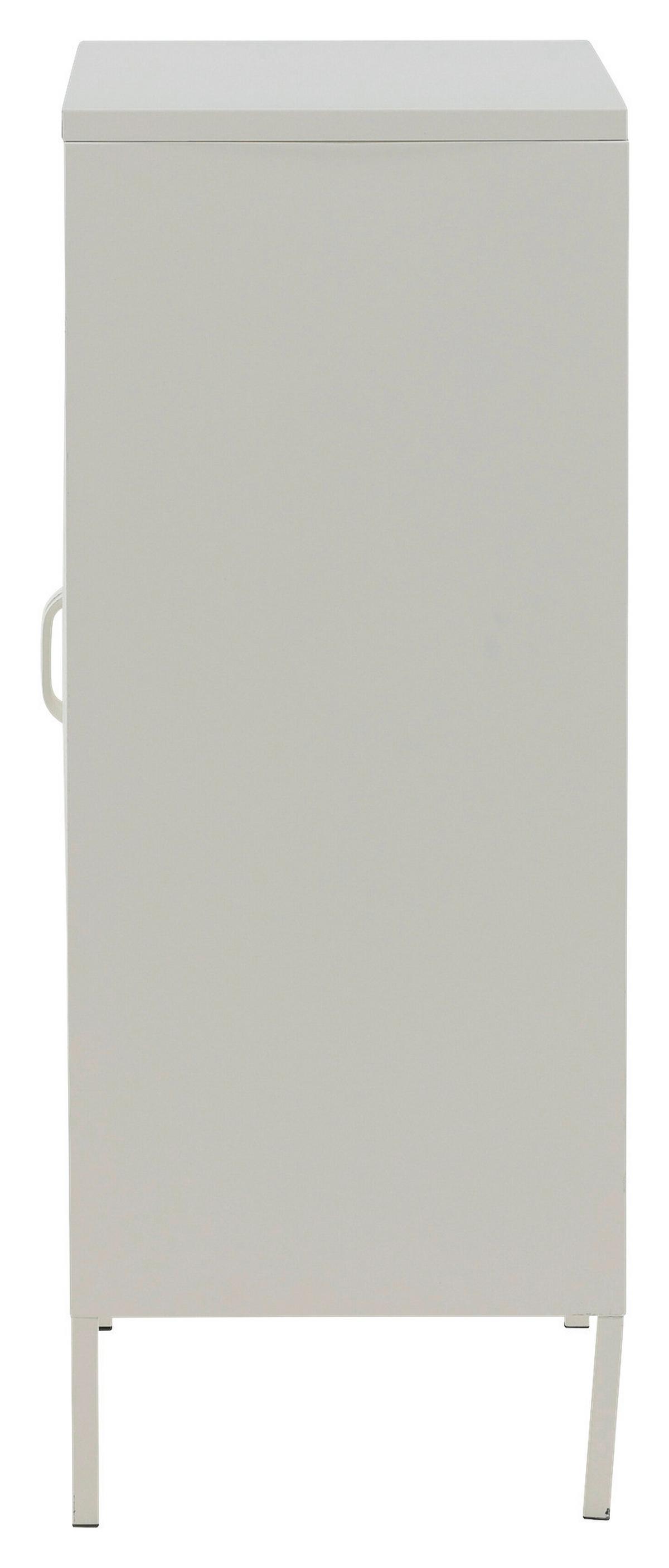 Sideboard Misha - Beige, Design, Metall (80/101,5/40cm) - Livetastic