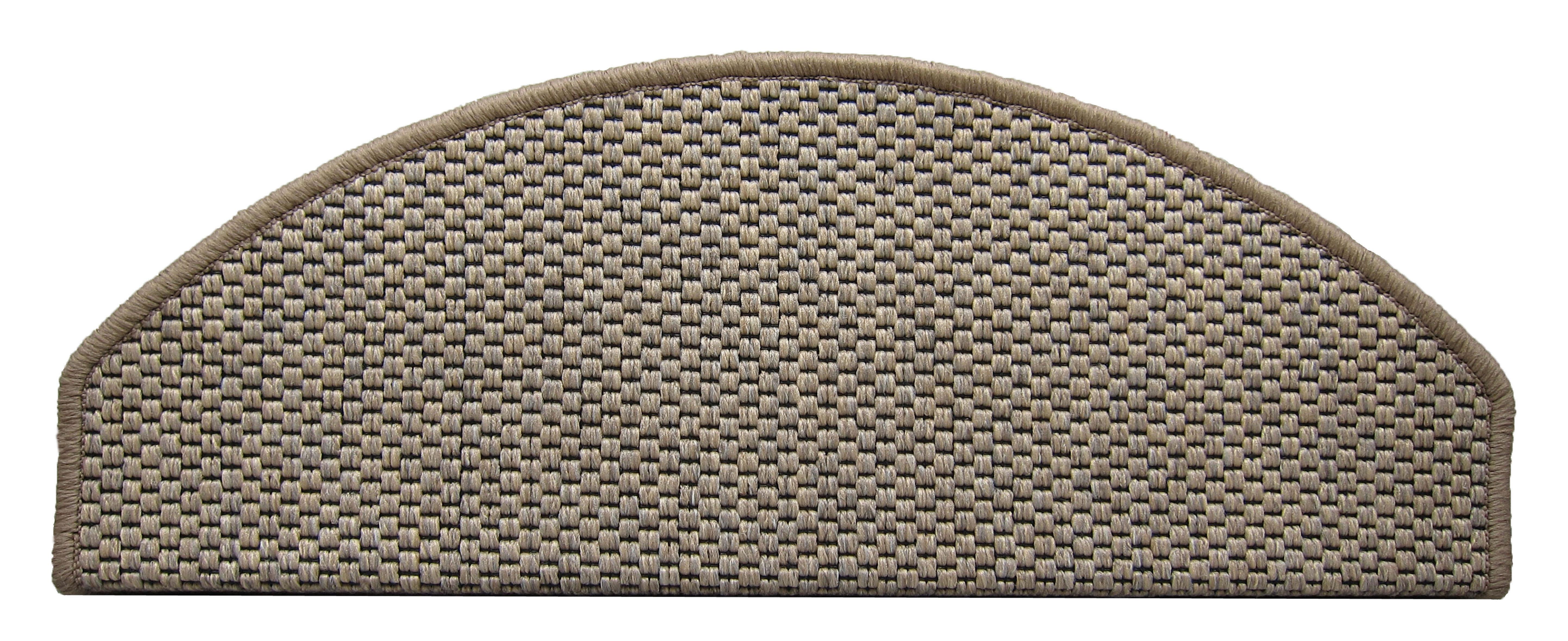 Lépcsőszőnyeg Andrea - bézs, Basics, műanyag (28/65cm) - Ondega