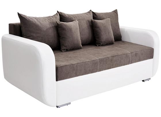 Dreisitzer-sofa Faro B: 225cm - Chromfarben/Schwarz, MODERN, Holz/Textil (225/90/92cm) - Ombra Dreisitzer-sofa Faro B: 225cm - Chromfarben/Schwarz, MODERN, Holz/Textil (225/90/92cm) - Ombra