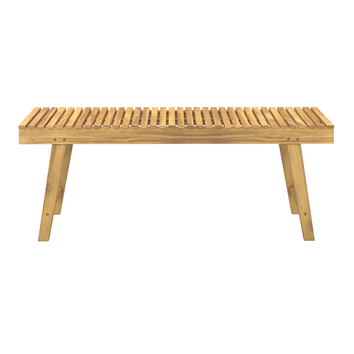 Gartenset Algier - Akaziefarben, MODERN, Holz (140/73/80cm) - Beldano