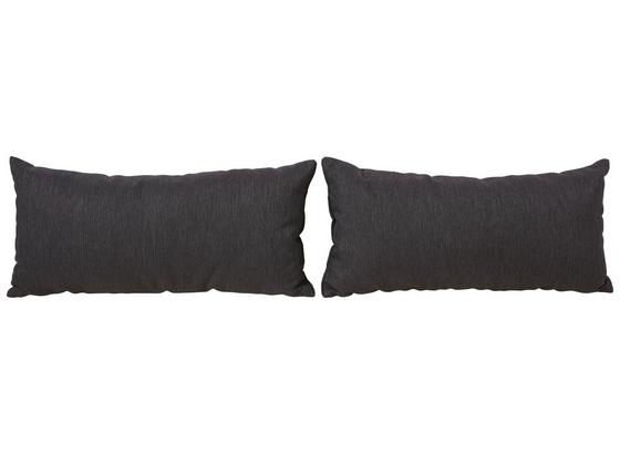 Sada Polštářů Perugia - šedá, Konvenční, textil (75/35cm) Sada Polštářů Perugia - šedá, Konvenční, textil (75/35cm)