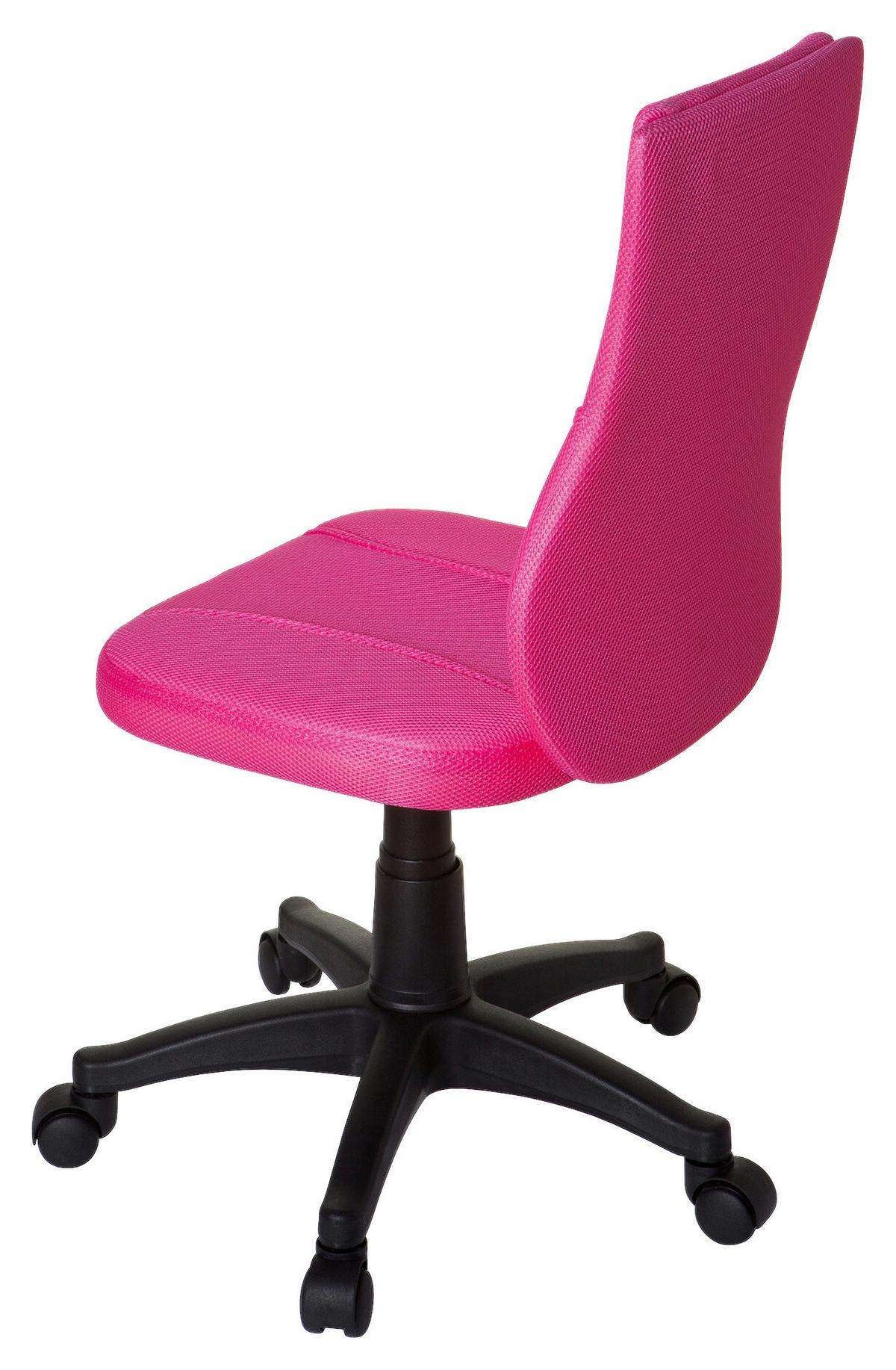 Jugenddrehstuhl Kiddy Base Pink - Pink, Basics, Kunststoff (46/84-94/40cm) - MID.YOU