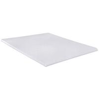 Topper Mali 180x200 - Weiß, MODERN, Textil (180/200cm)