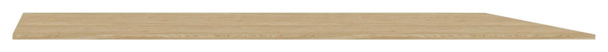 VRCHNÁ DOSKA UNIT-ELEMENTS - farba duba, Modern, kompozitné drevo (182,6/42/1,6cm) - Ondega