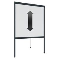Fliegengitter Fenster 130x160 Cm Anthrazit Ohne Bohren - Anthrazit, Basics (130/160cm)