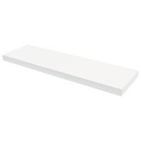 NÁSTĚNNÁ POLICE ANJA -SB- - bílá, Moderní, kompozitní dřevo (80/3,8/23,5cm) - Mömax