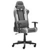 Herní židle PRINCE -EXKLUSIV- - šedá/bílá, Moderní, textil/plast (70/126/70cm) - Dxracer