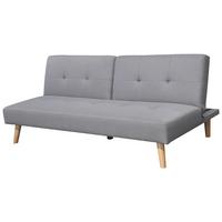 Sofa Cloud - Naturfarben/Grau, MODERN, Holz/Textil (178/76/88cm)