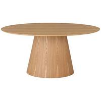 Étkezőasztal Monte 160/90 Cm - tölgyfa, Modern, faalapú anyag/fa (160/90/76cm) - MID.YOU