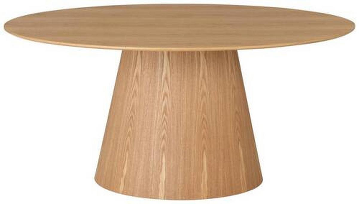 Étkezőasztal Monte 160/90 Cm - tölgyfa, Modern, faalapú anyag/fa (160/90/76cm) - MID.YOU