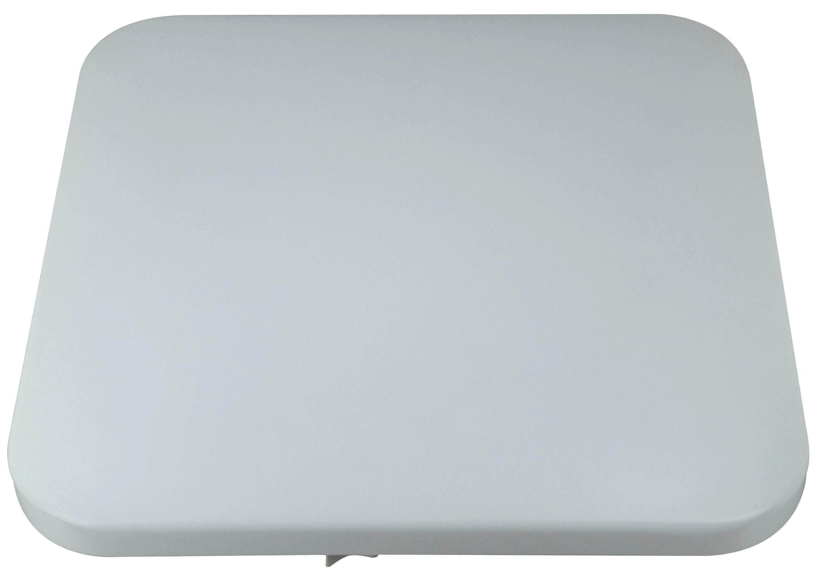 LED-Deckenleuchte L: 33 cm, Quadratisch - Weiß, Basics, Kunststoff/Metall (33/33/5,7cm)