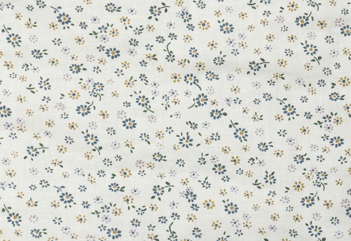 Bettwäsche für Puppenwagen mit Blumendruck - Multicolor, Basics, Textil (48/23/1cm) - Pinolino