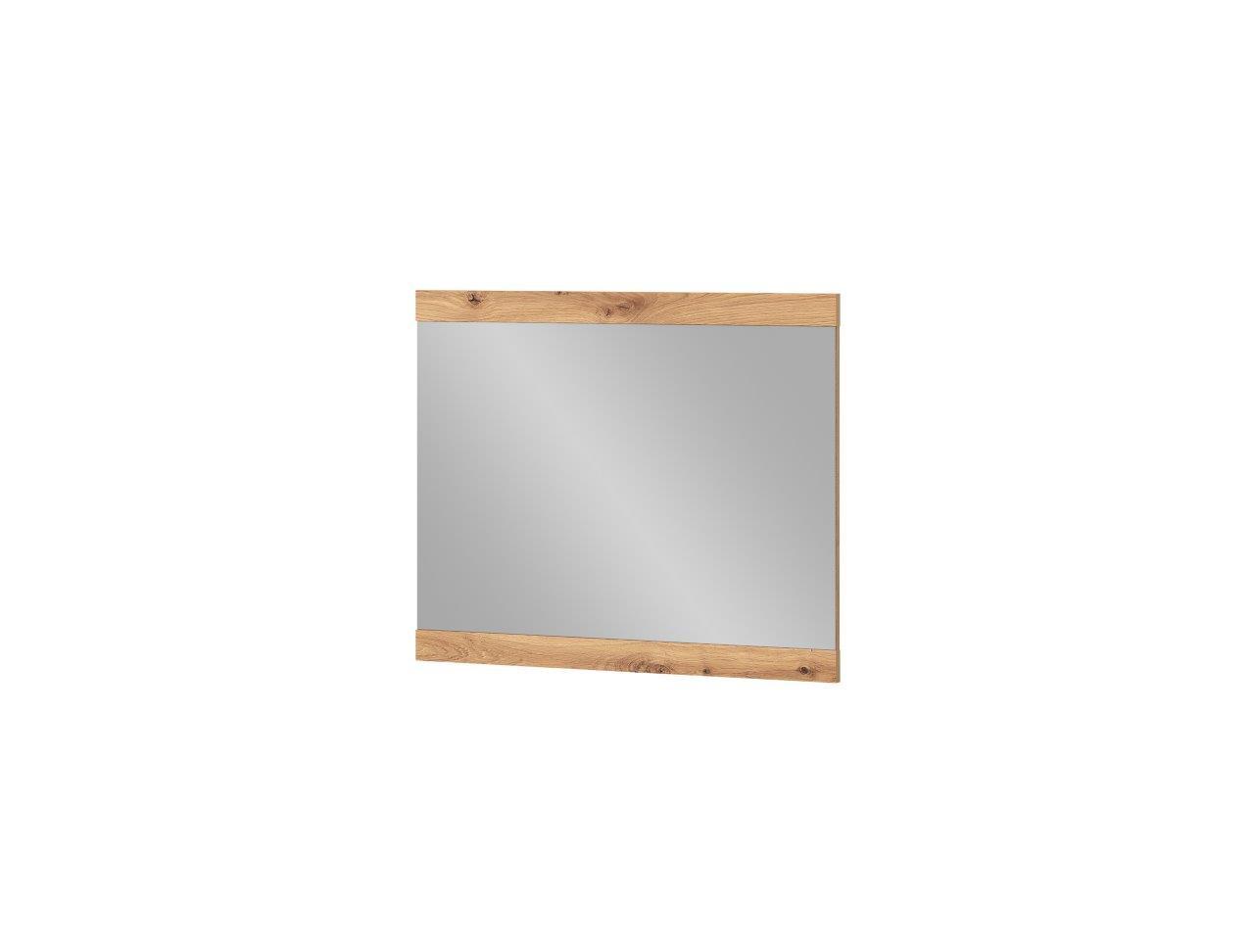 Spiegel Turino Eichefarben Dekor B: 86 cm - Eichefarben, MODERN, Glas/Holzwerkstoff (86/72/2,2cm)