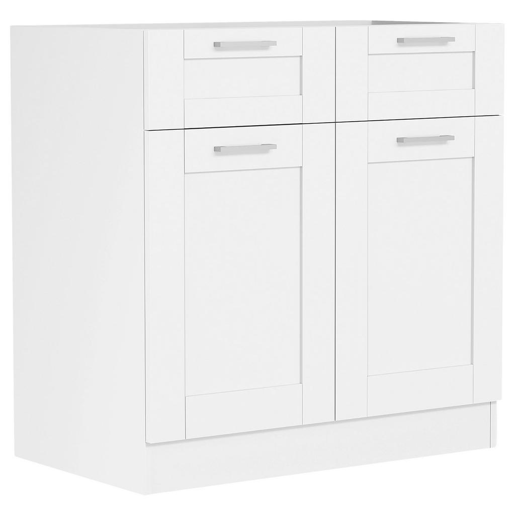 Küchenunterschrank Colura 80cm Weiß