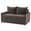 Schlafsofa Cologne Braun B: 152cm - Schwarz/Braun, Design, Textil (152/89/92cm) - MID.YOU