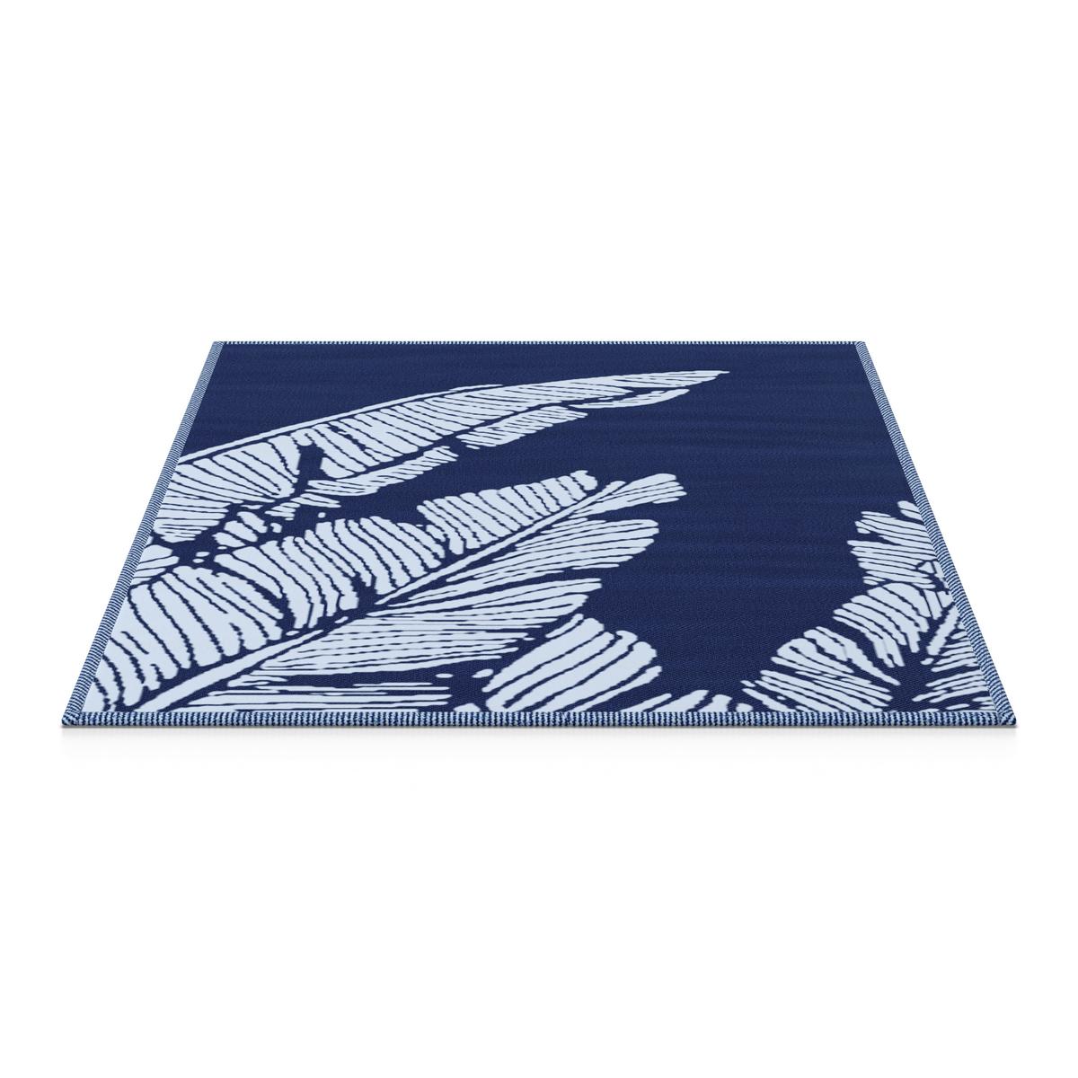 VENKOVNÍ KOBEREC FLAVIA - modrá, Moderní, plast (120/180cm) - Bessagi Garden