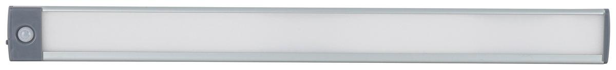 PODSVĚTLENÍ UNTI - šedá/barvy stříbra, Moderní, kov/plast (46/4/1cm) - Mömax