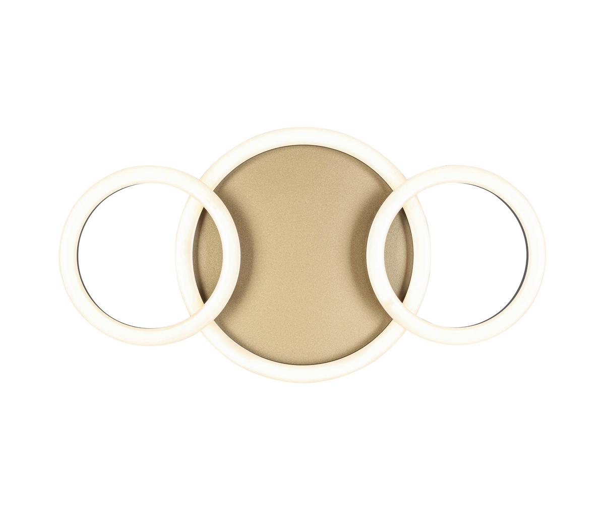 STROPNÉ LED SVIETIDLO NUMIM - čierna/cappuccino, Modern, kov/plast (43/23/5cm) - Mömax
