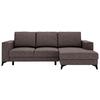 Harvey Braun S: 244x156 Cm - Schwarz/Braun, Design, Textil (244/156cm) - Livetastic