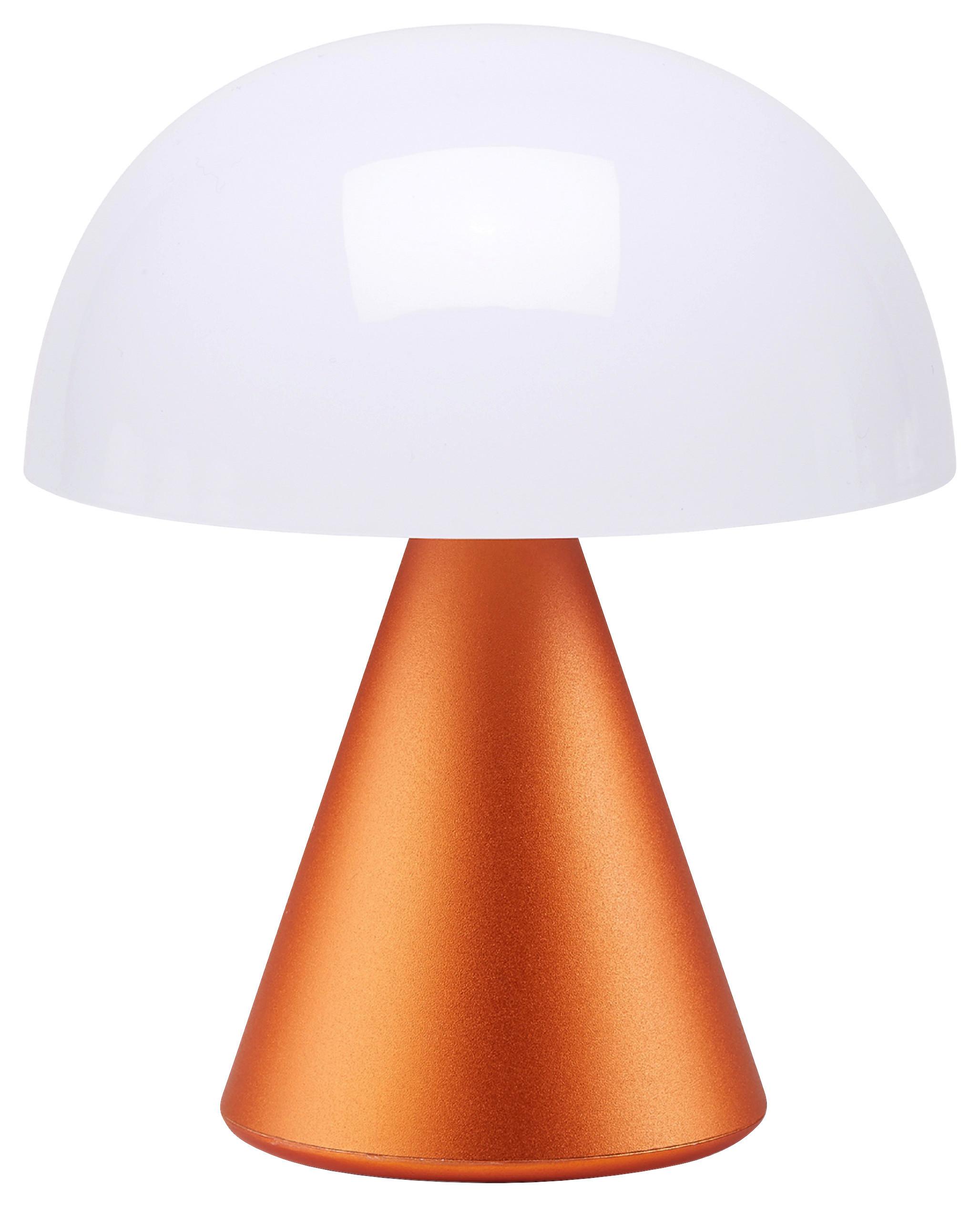 Tischleuchte Lexon Mina M - Orange, Design, Kunststoff/Metall (9,2/11/9,2cm)