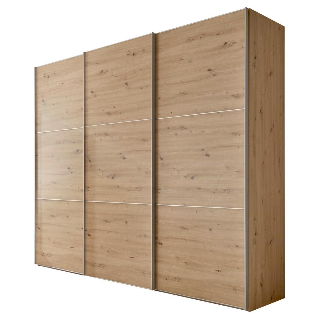 Schwebetürenschrank 280cm Includo, Eiche Artisan
