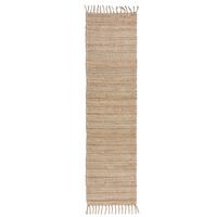 Läufer Levi - Naturfarben, KONVENTIONELL, Textil (60/230cm)