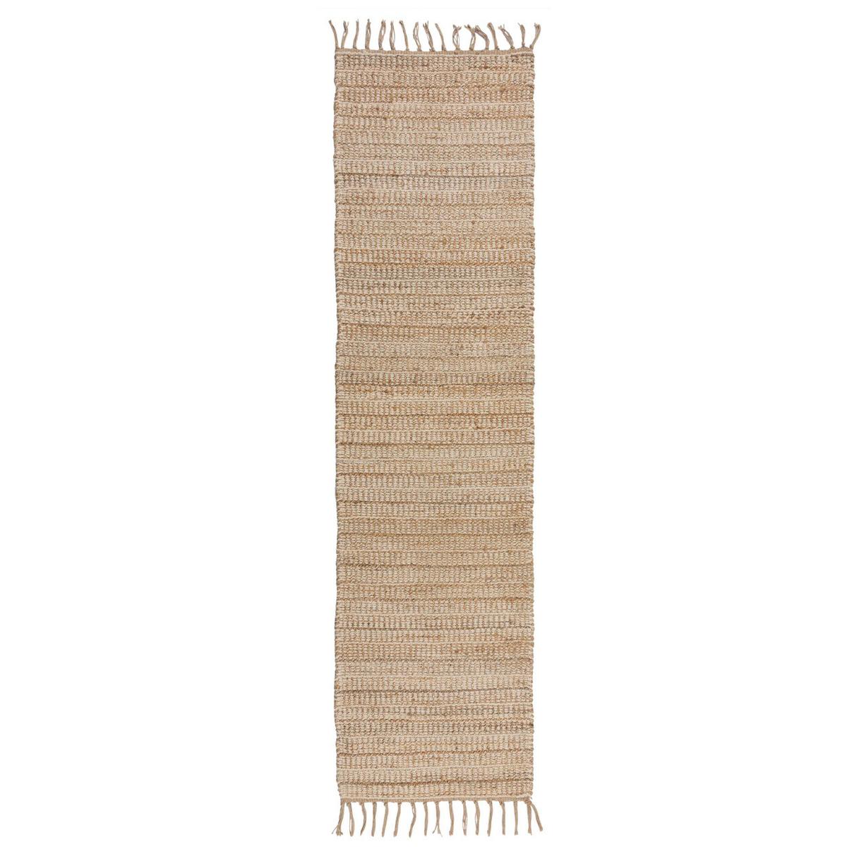 Läufer Levi - Naturfarben, KONVENTIONELL, Textil (60/230cm)