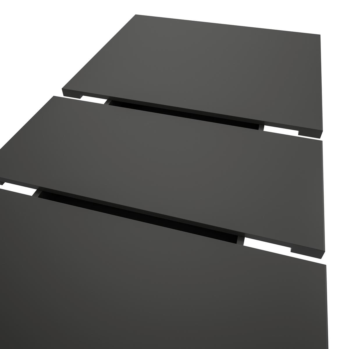 Ausziehtisch Marlon 150 Az Grau/Weiß,auf 190 cm Ausziehb. - Dunkelgrau/Weiß, KONVENTIONELL, Holzwerkstoff (150-190/90/76cm) - MID.YOU