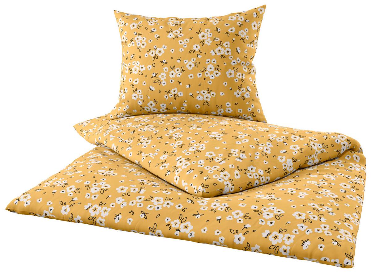Ágyneműhuzat-garnitúra Sofia - sárga, Modern, textil - Luca Bessoni