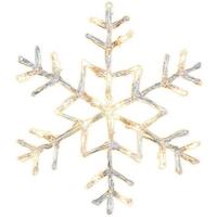 LED–Dekoleuchte Weiß D: 40 cm - Weiß, Basics, Kunststoff/Metall (40/2,8/40cm) - Eglo