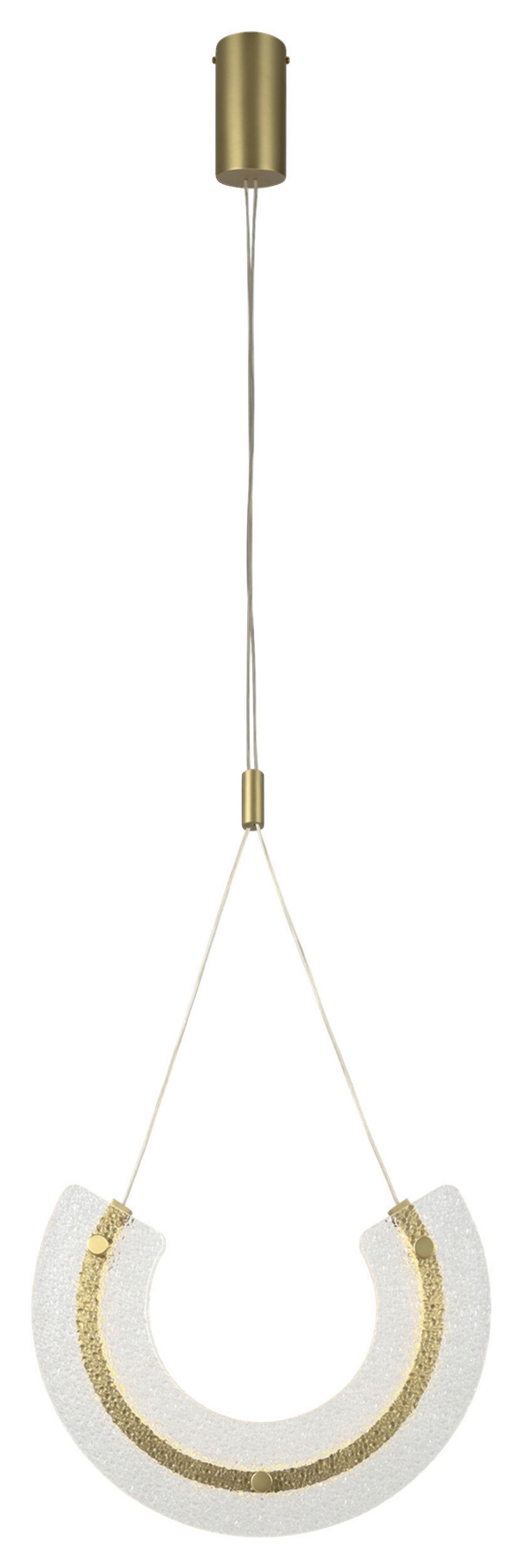 Pendelleuchte Maya - Goldfarben, Basics, Glas/Metall (6/36/32cm) - MAYTONI