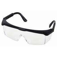 Schutzbrille Finn Schwarz Aus Kunststoff, Einheitsgröße - Transparent/Schwarz, KONVENTIONELL, Kunststoff