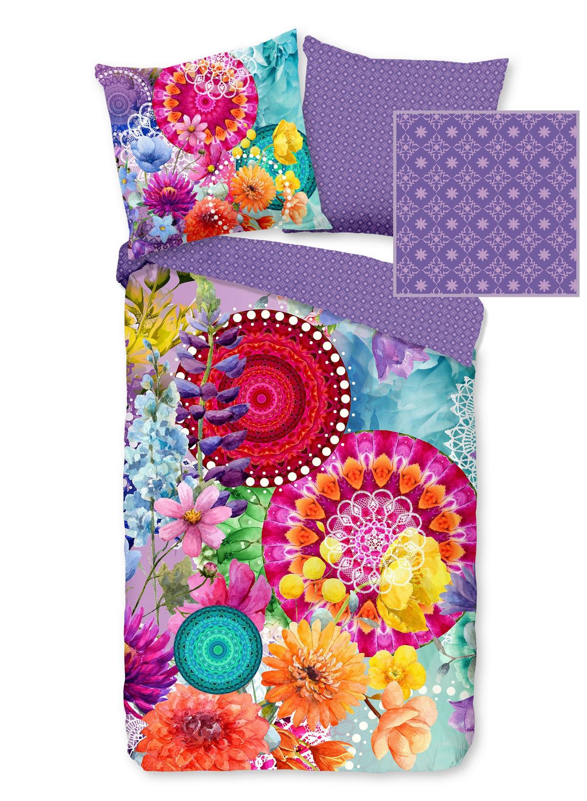 Wendebettwäsche Vitori Multicolor 135x200 cm - Multicolor, Design, Textil (135/200cm)