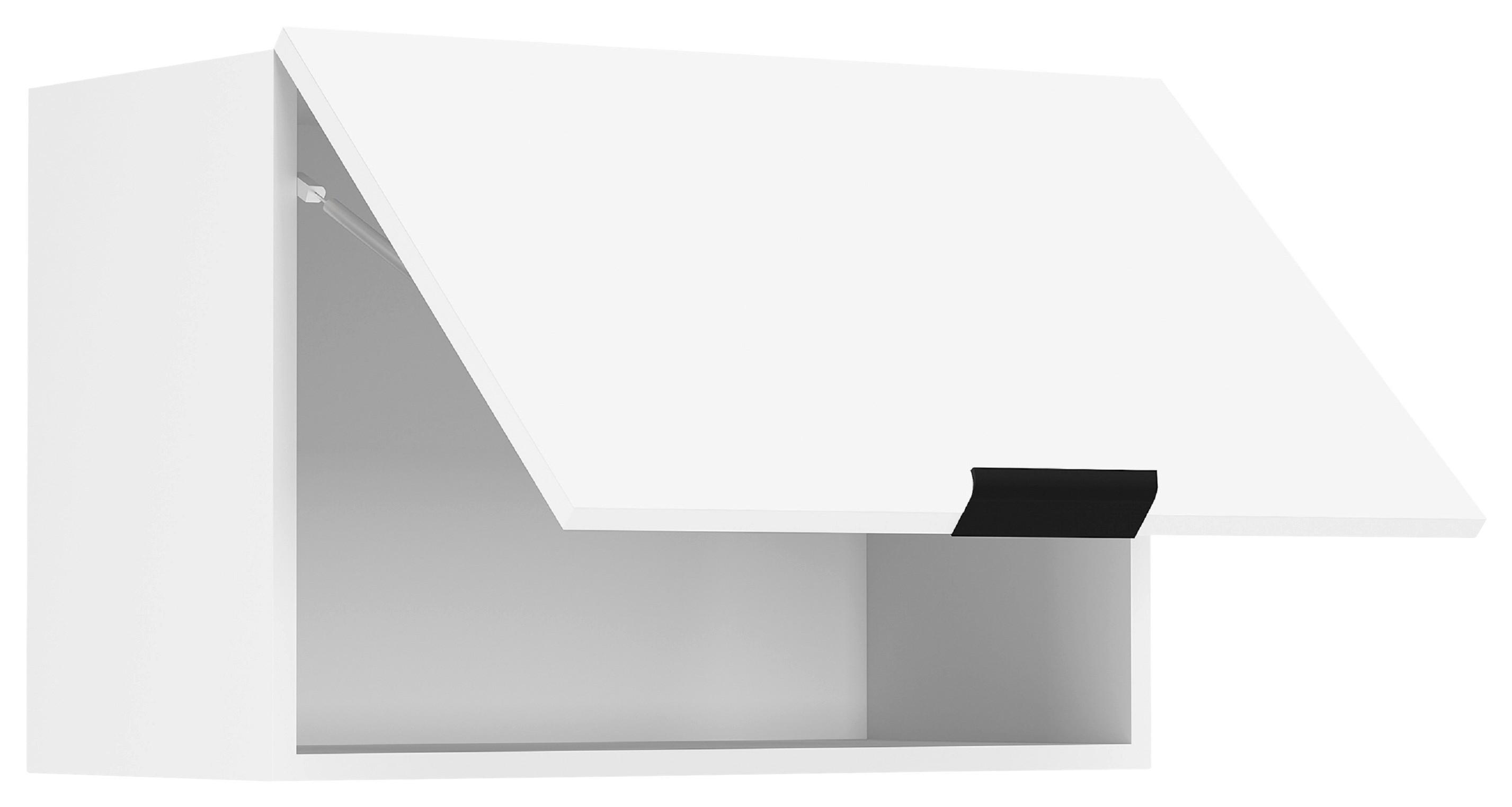 Küchenoberschrank Fasola Weiß B: 60 cm - Weiß, Trend, Holzwerkstoff/Kunststoff (60/40/31cm) - MID.YOU