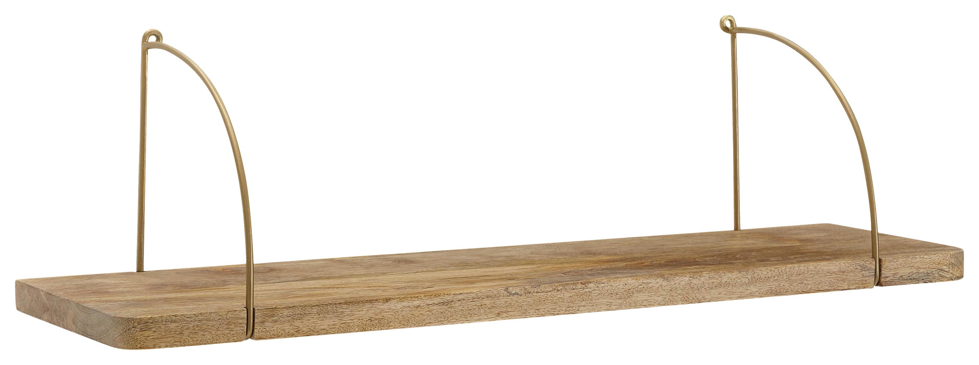 Wandregal Wl6.595 B: 60 cm Akaziefarben