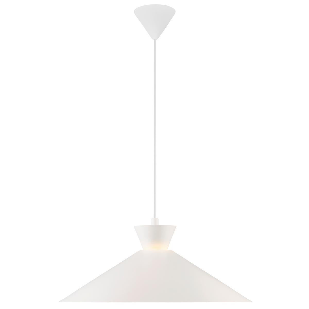 Hängeleuchte Dial Pela Weiß B: 45 cm - Weiß, Design, Metall (45cm) - Nordlux