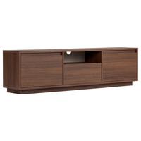 TV-ELEMENT Walnussfarben B:160cm - Walnussfarben, MODERN, Holzwerkstoff (160/42/30cm)