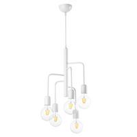 Hängeleuchte Weiß D: 40 Cm 22w - Weiß, KONVENTIONELL, Metall (40/140cm)