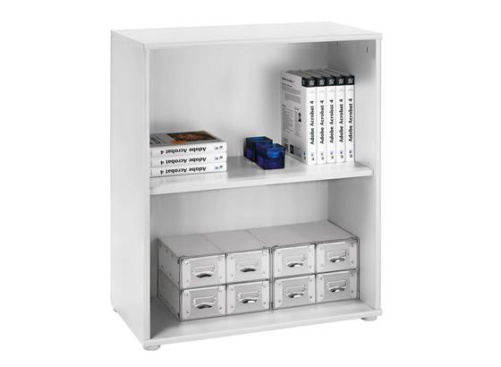 Regál Josef 4 - biela, Moderný, kompozitné drevo (60/80/30cm) Regál Josef 4 - biela, Moderný, kompozitné drevo (60/80/30cm)