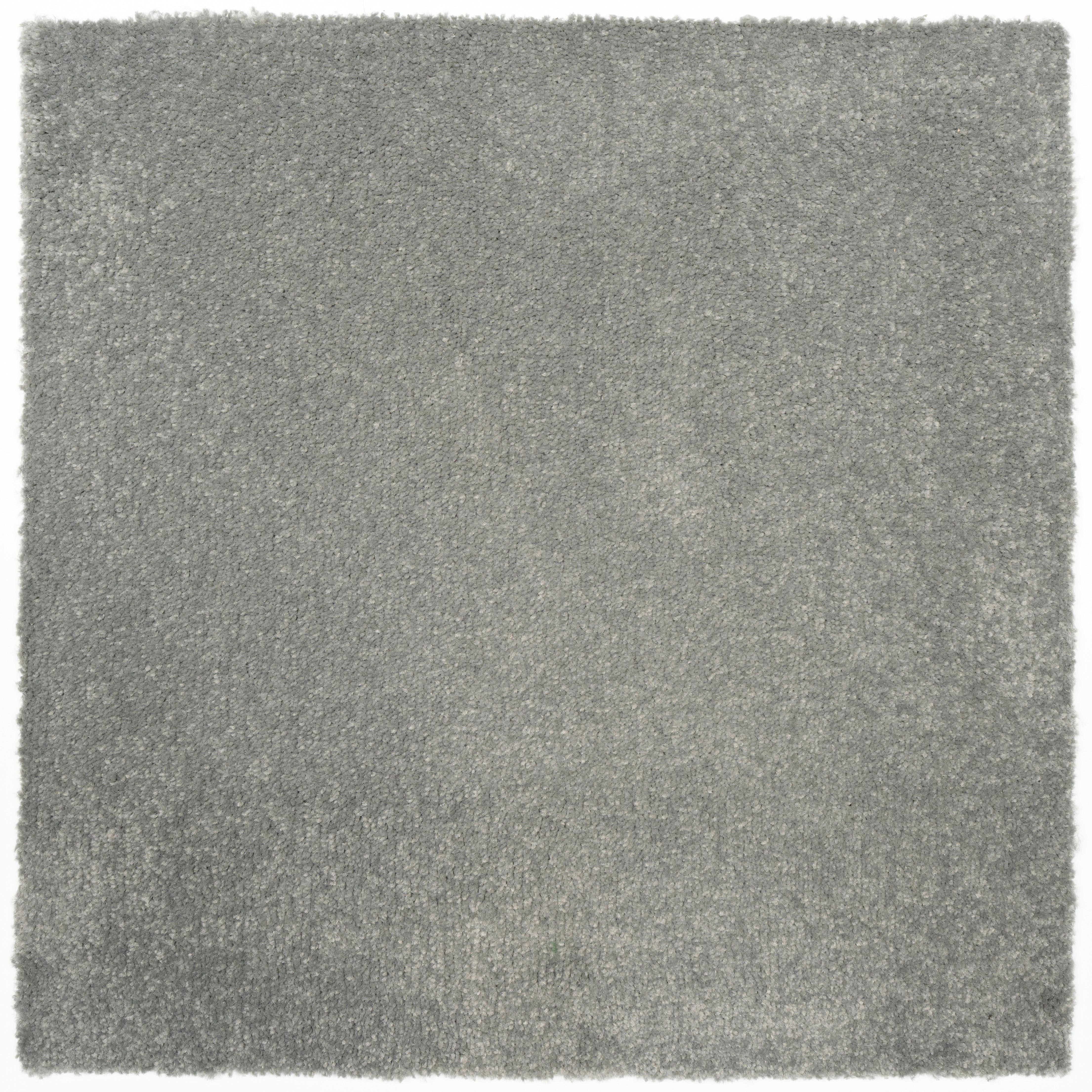 Teppichfliese Grau Carousel 50x50 cm Florhöhe 10 mm - Grau, Basics, Textil (50/50cm)