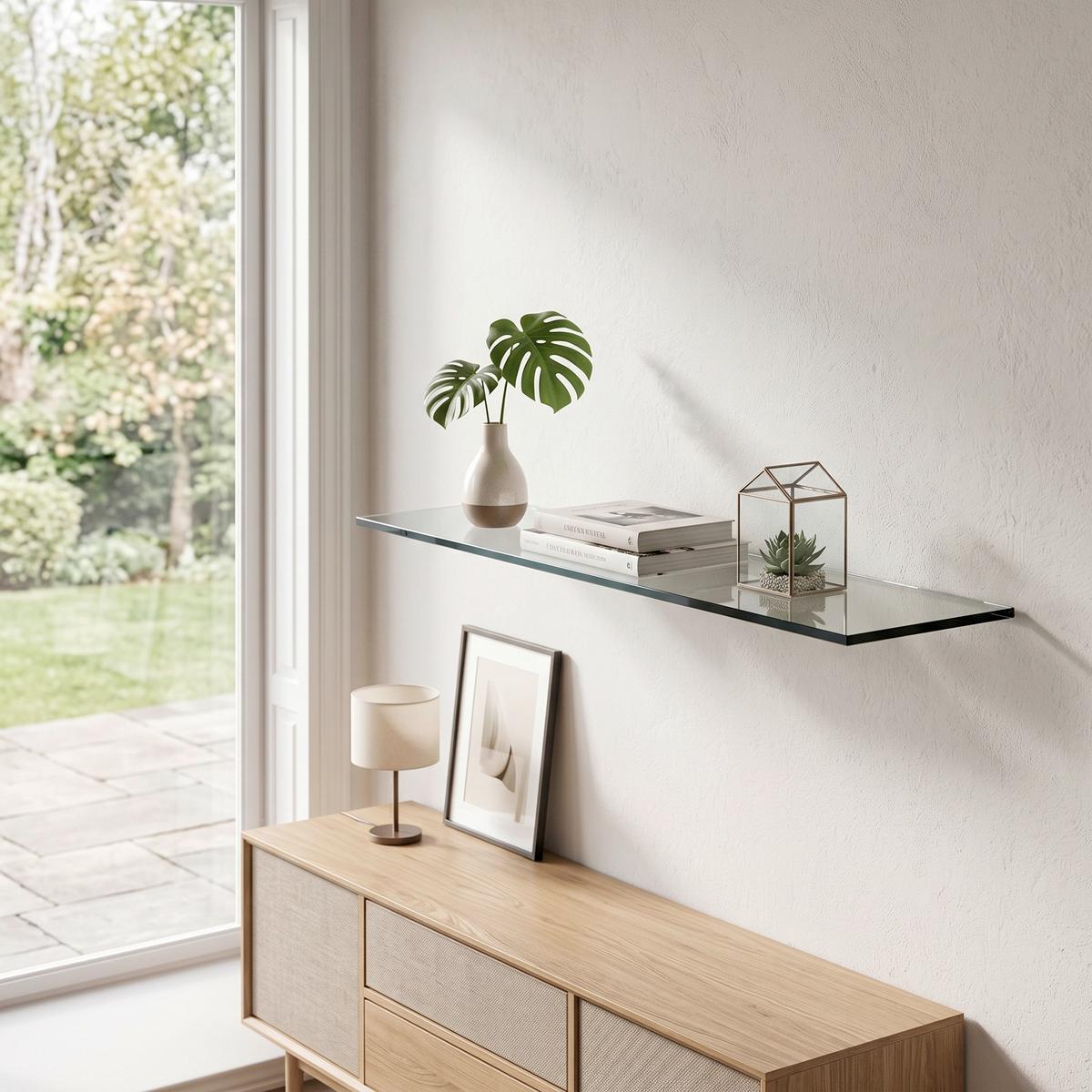 Wandregal aus ESG-Glas » online kaufen