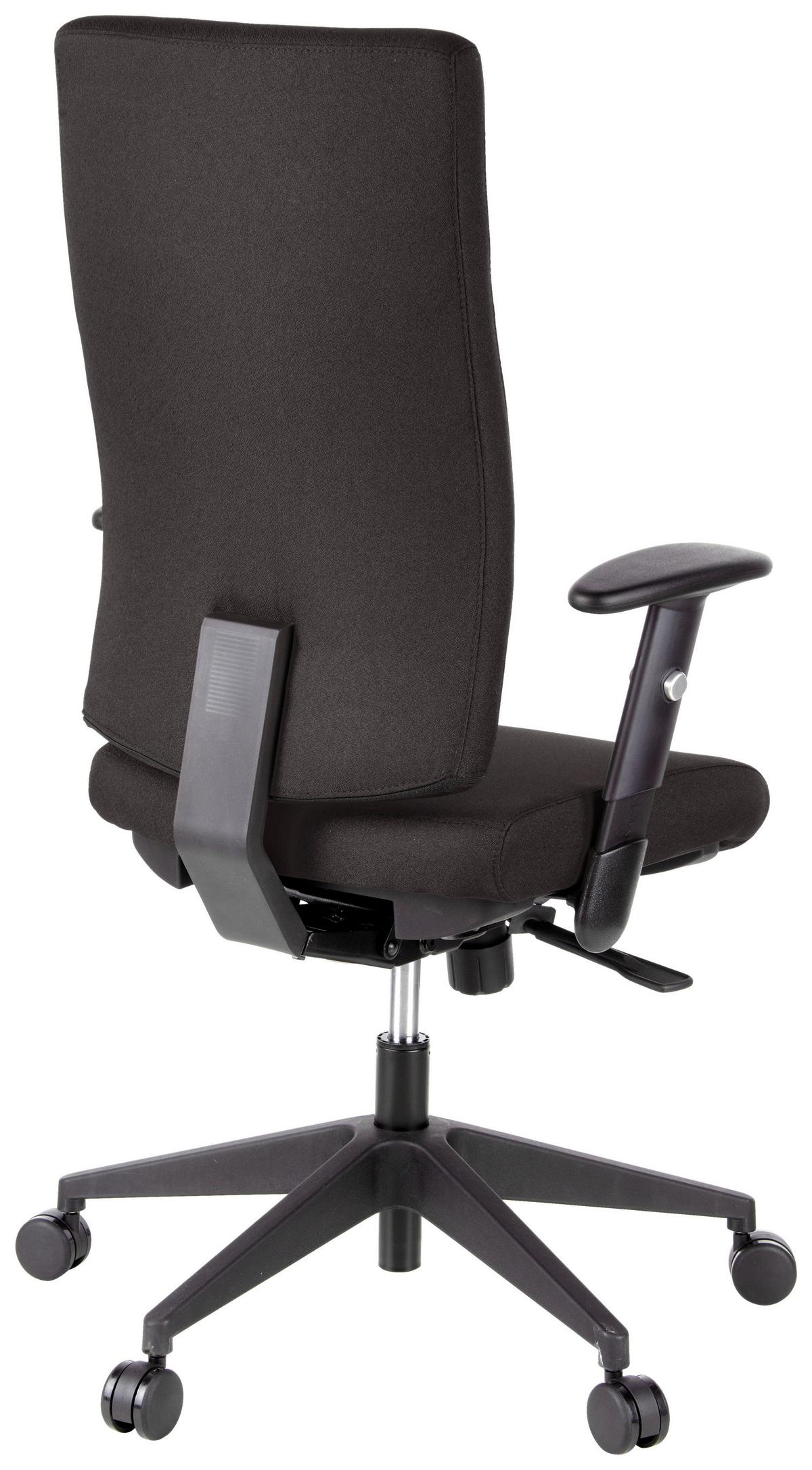 Drehstuhl Pro-Tec 300 Schwarz - Schwarz, MODERN, Kunststoff/Textil (57/125/53cm) - MID.YOU